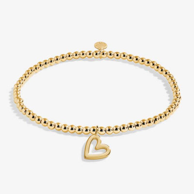 Christmas Gift Box 'Happy Holidays' Bracelet In Gold-Tone Plating