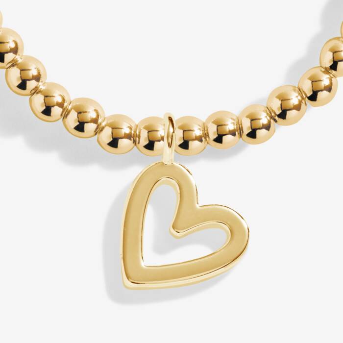 Christmas Gift Box 'Happy Holidays' Bracelet In Gold-Tone Plating