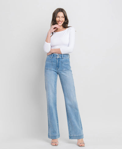 Bang On Blue 90's Vintage Flare Jeans