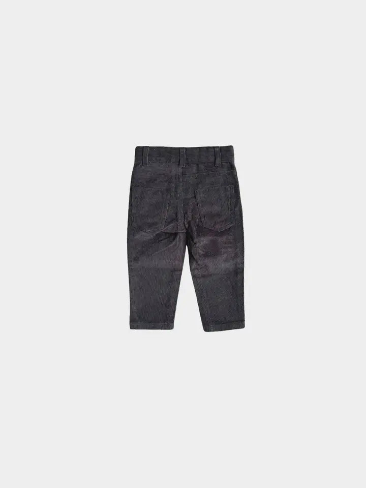 Boy's Corduroy Pants - Black