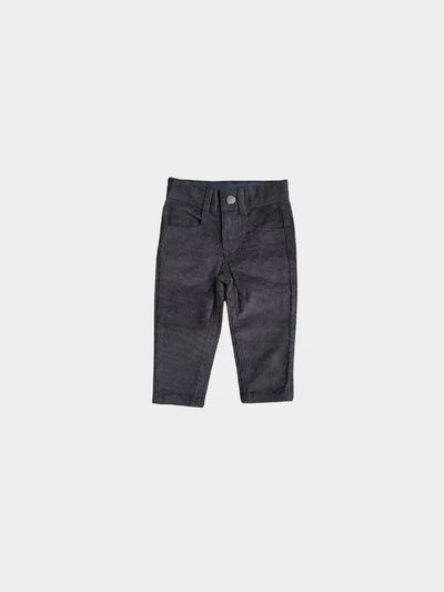 Boy's Corduroy Pants - Black