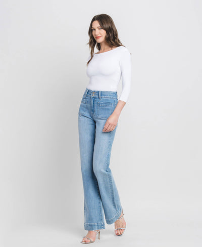 Bang On Blue 90's Vintage Flare Jeans