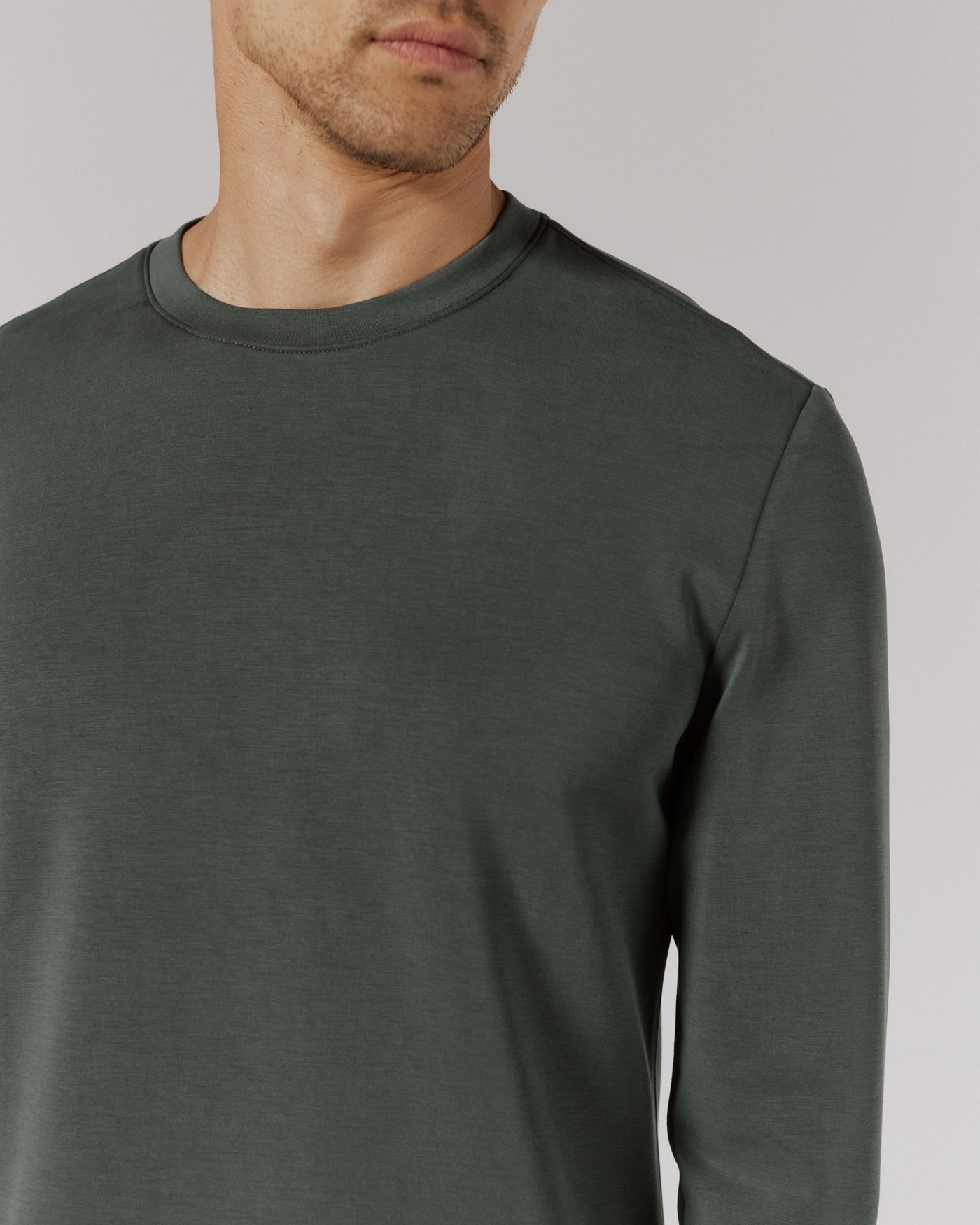 REV Tee in Basil