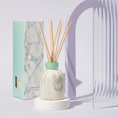 Coconut Santal Modern Marble Reed Diffuser