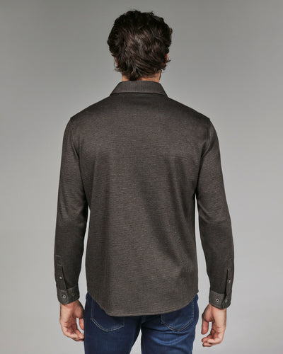 Generation Knit Shirt in Chocolate