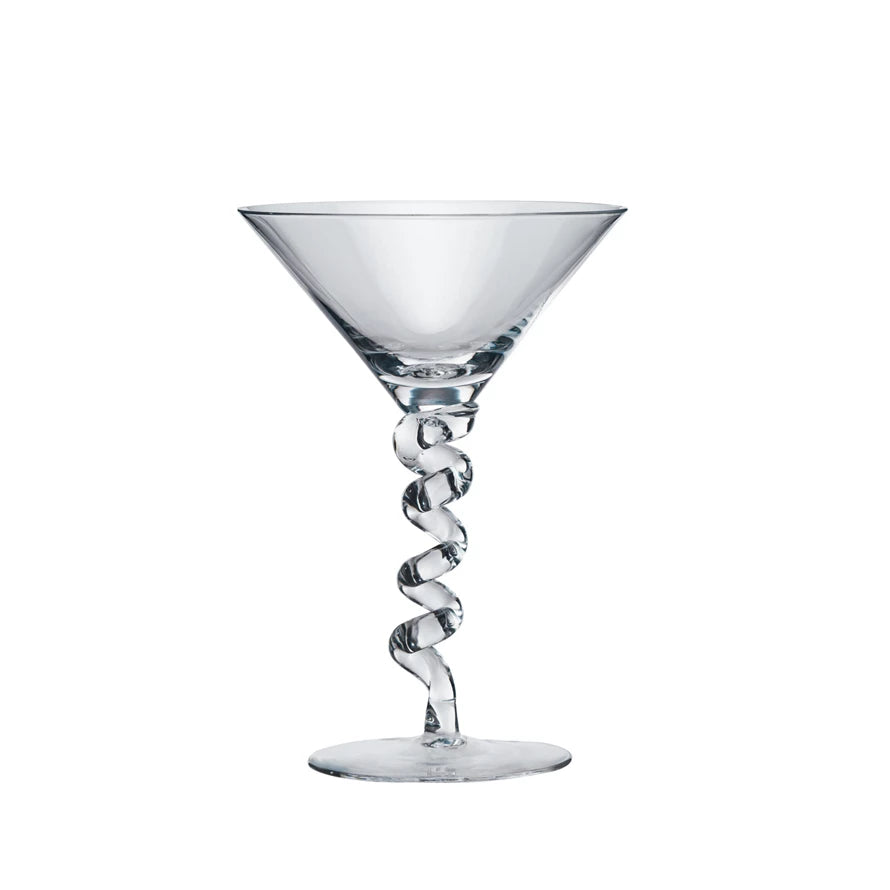 6 oz. Martini Glass w/ Twisted Stem