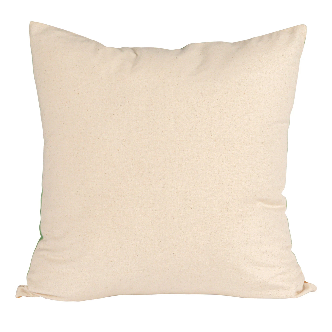 18" Square Cotton & Linen Printed Pillow w/ Tablescape