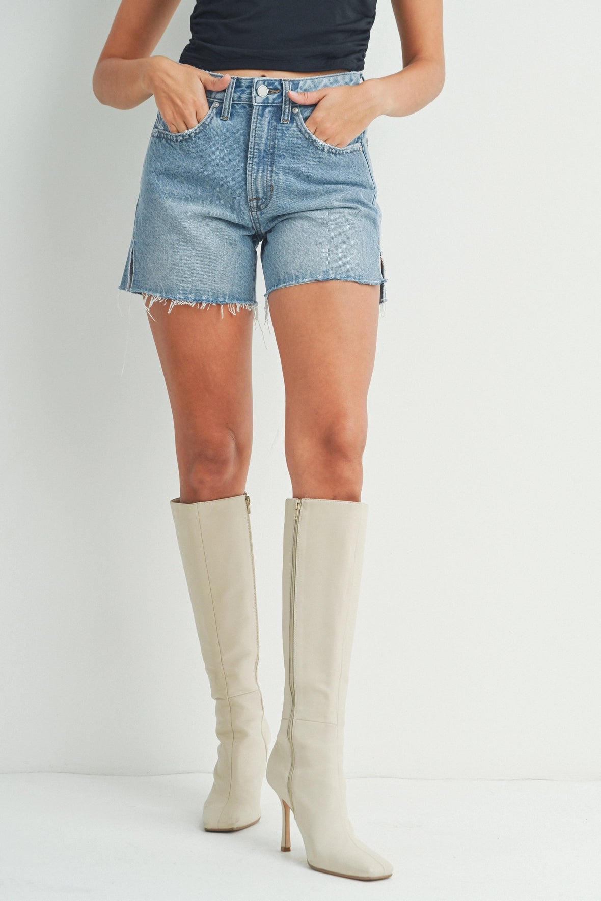 Sara Denim Shorts