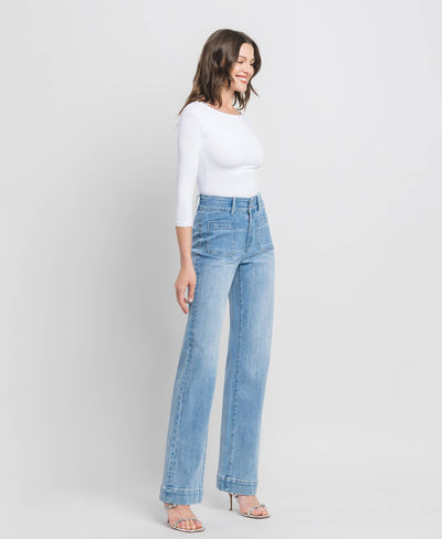 Bang On Blue 90's Vintage Flare Jeans