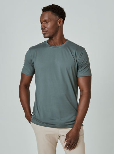 Core Crew Neck Tee in Drake