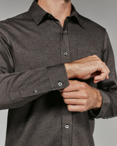 Generation Knit Shirt in Chocolate