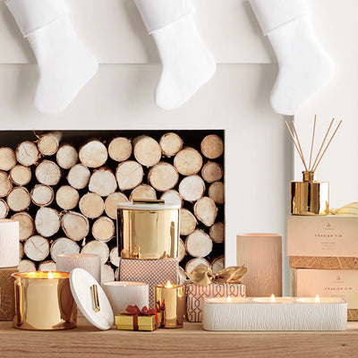 Frasier Fir Reed Diffuser, Petite Gold