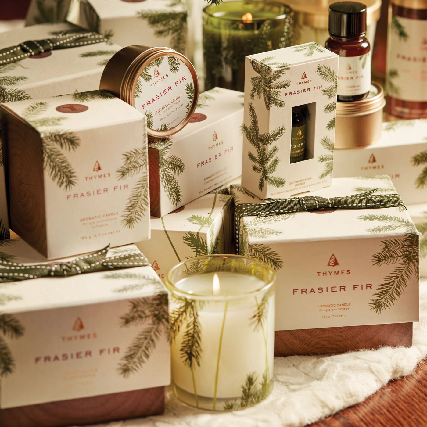 Frasier Fir Poured Candle, 6.5 oz Pine Needle