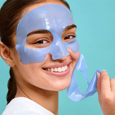 Served Chilled On Ice Sheet Face Mask