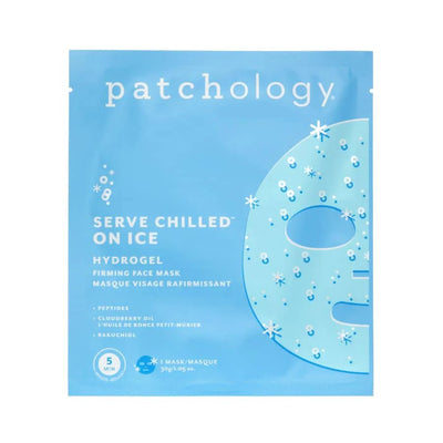Served Chilled On Ice Sheet Face Mask