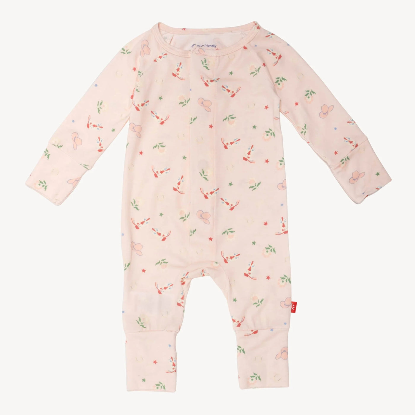 Rodeo Drive Pink Modal Magnetic Fuss Free Coverall