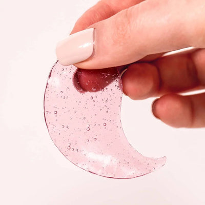 Served Chilled Rose Hydrating Eye Gels - Single