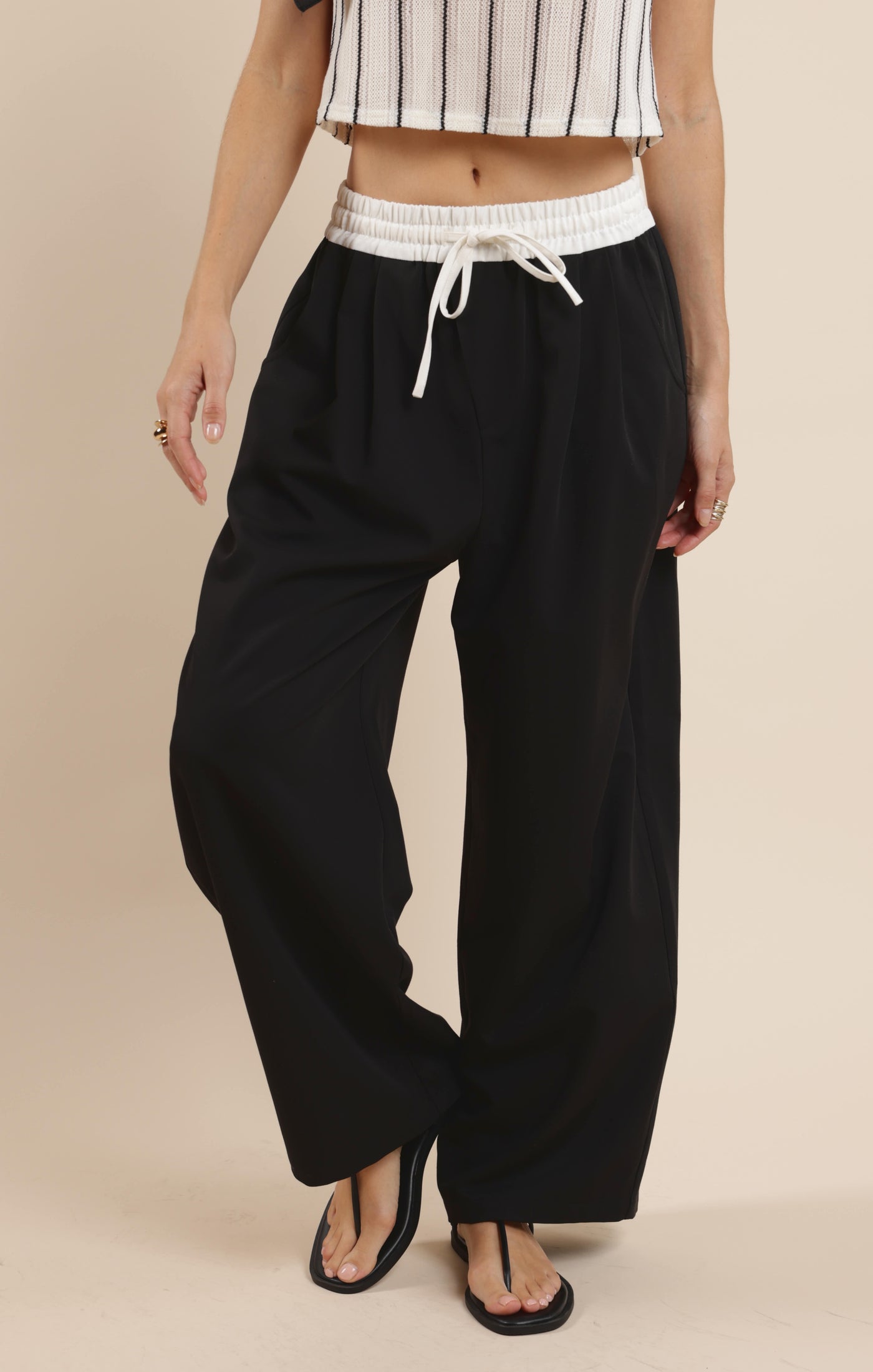 Break Away Contrast Waistband Pant