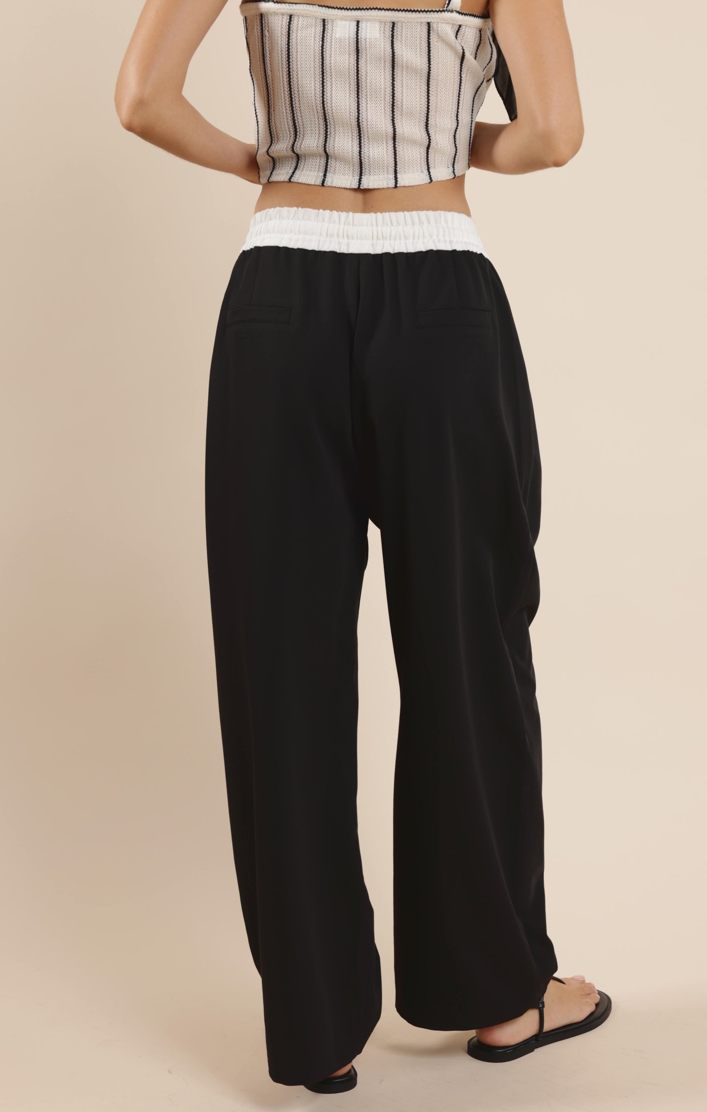 Break Away Contrast Waistband Pant