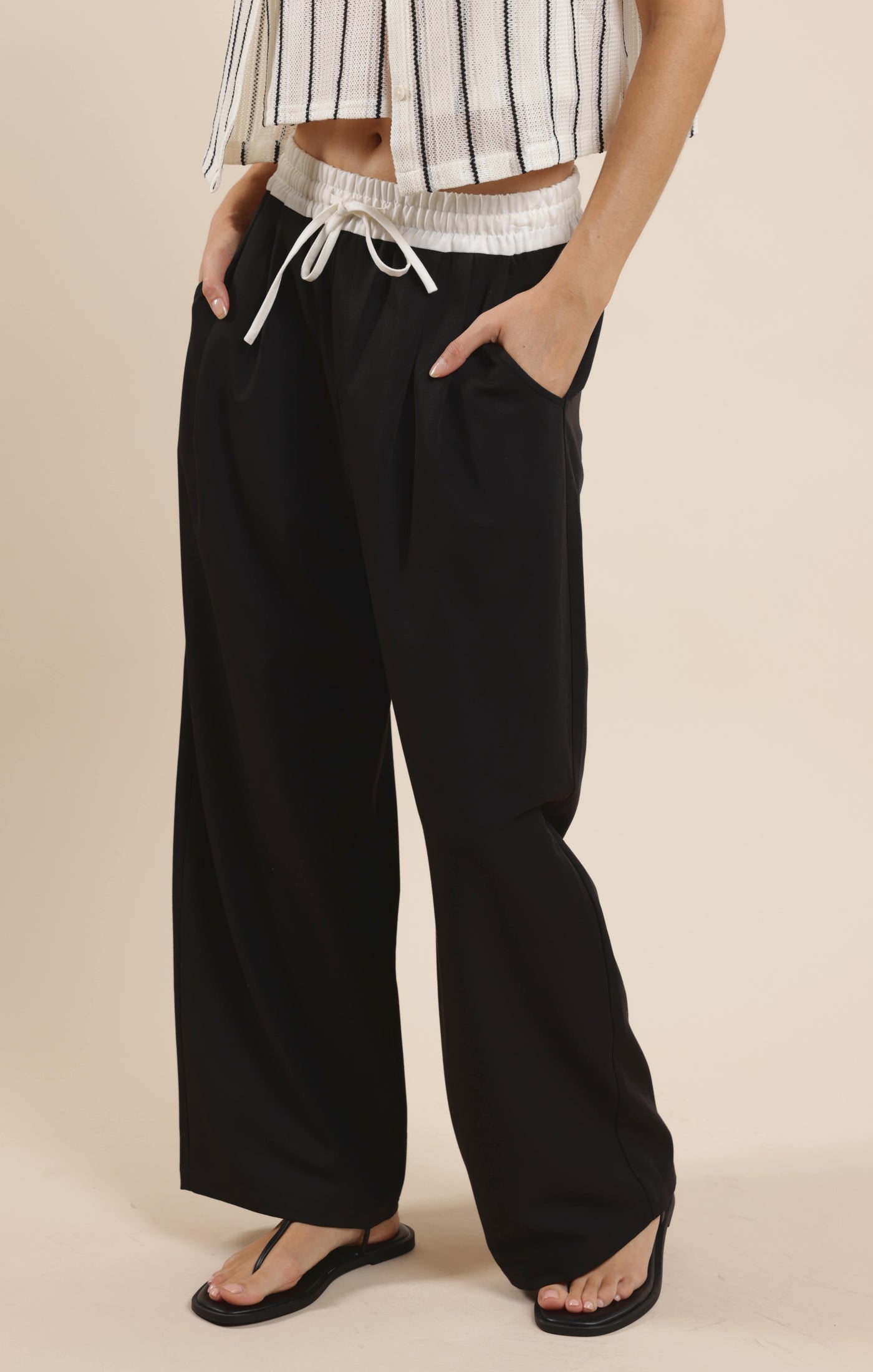 Break Away Contrast Waistband Pant