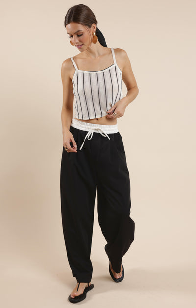 Break Away Contrast Waistband Pant