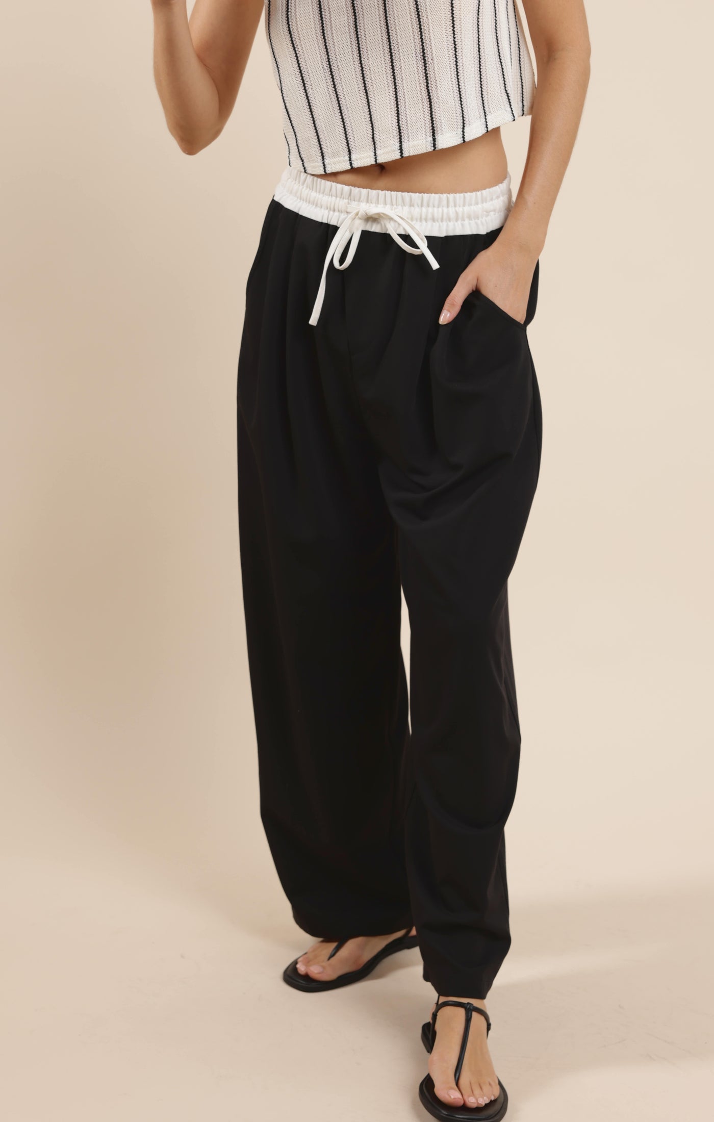 Break Away Contrast Waistband Pant