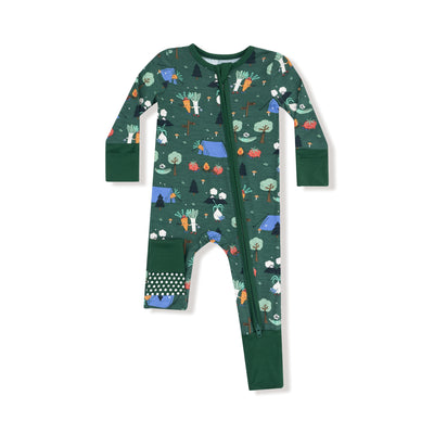 Camping Veggies - 2 Way Zipper Romper