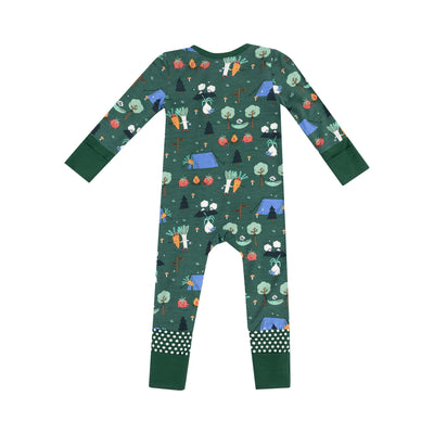 Camping Veggies - 2 Way Zipper Romper