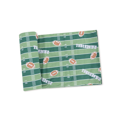 Football Field - Glow In The Dark - Swaddle Blanket