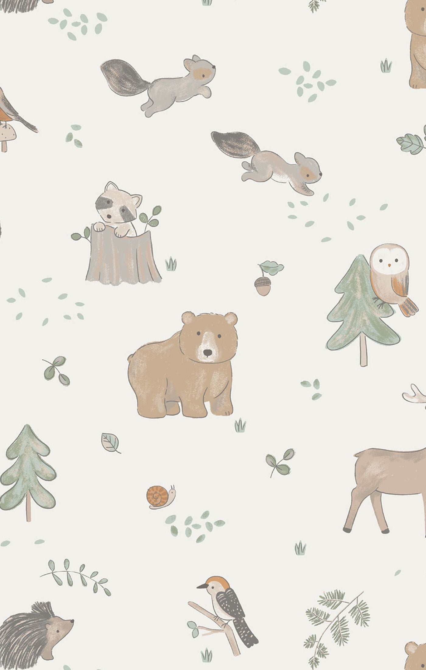 Woodland Babies - 2 Way Zipper Footie