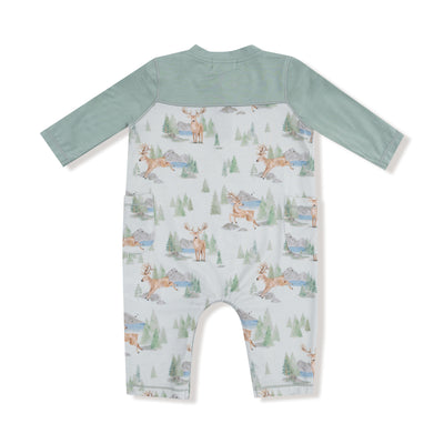 Buck Deer - Romper W/ Contrast Sleeves