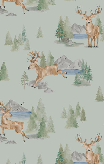 Buck Deer - Romper W/ Contrast Sleeves