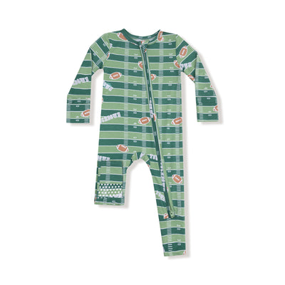 Football Field - Glow In The Dark - 2 Way Zipper Romper