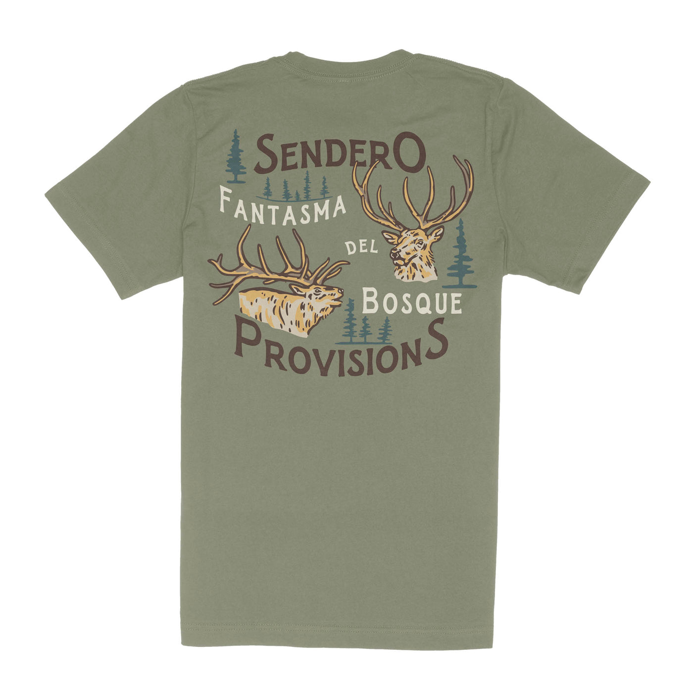ELK T-SHIRT- SAGE