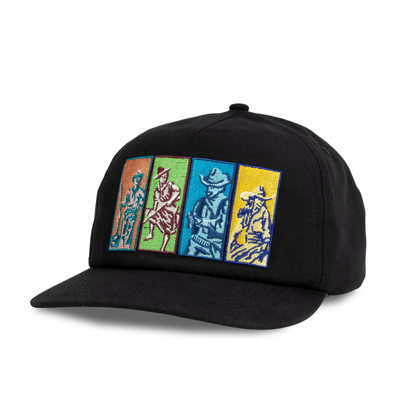 POP ART HAT- BLACK