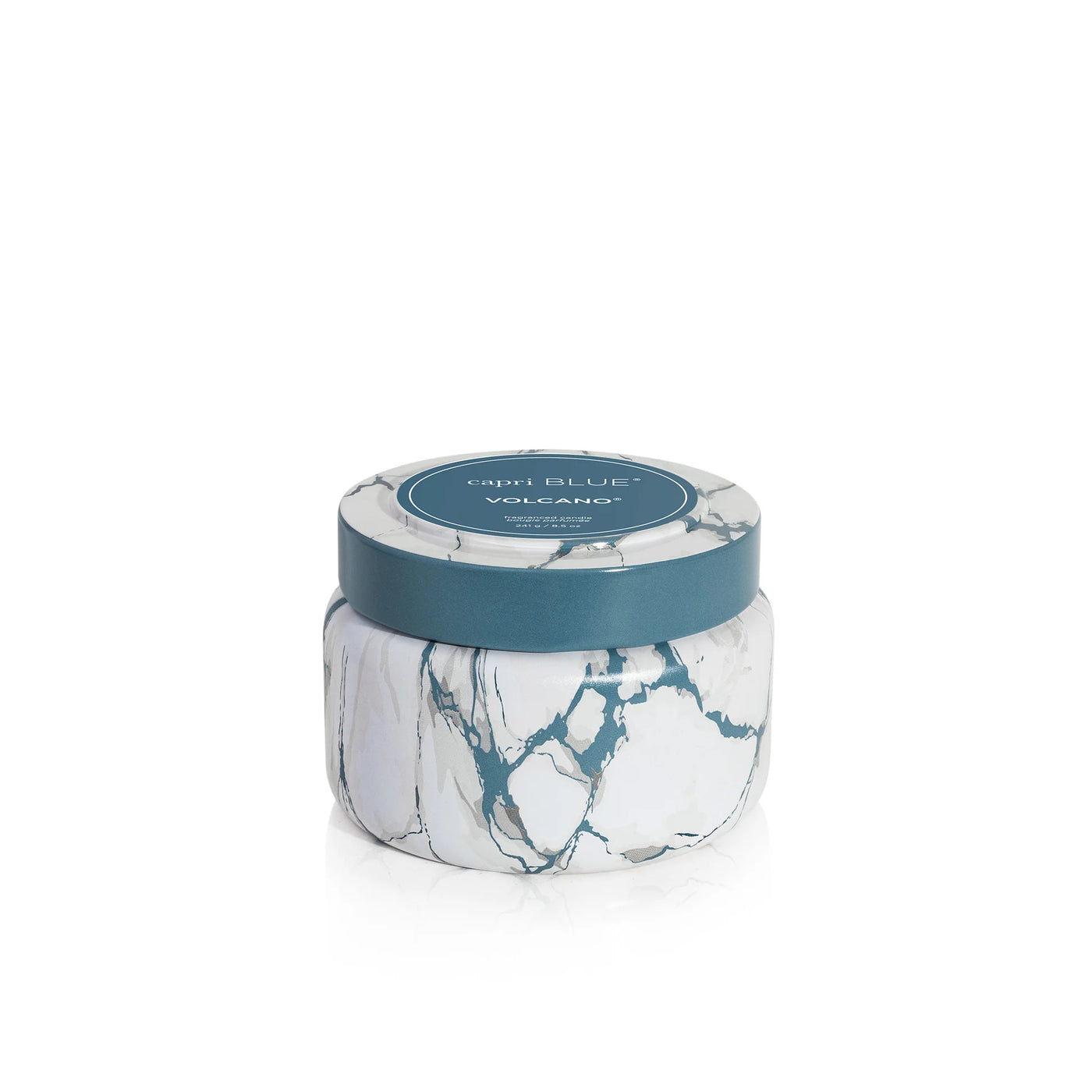 Volcano Modern Marble Travel Tin Candle