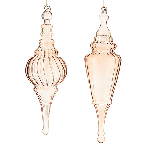 15.5" Mocha Finial Ornament