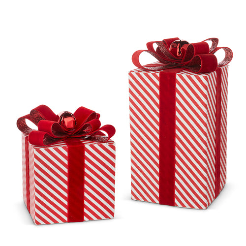 Striped Package Ornament