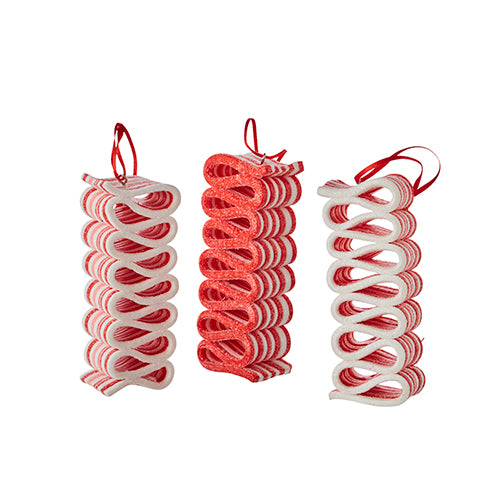4" Ribbon Candy Ornament
