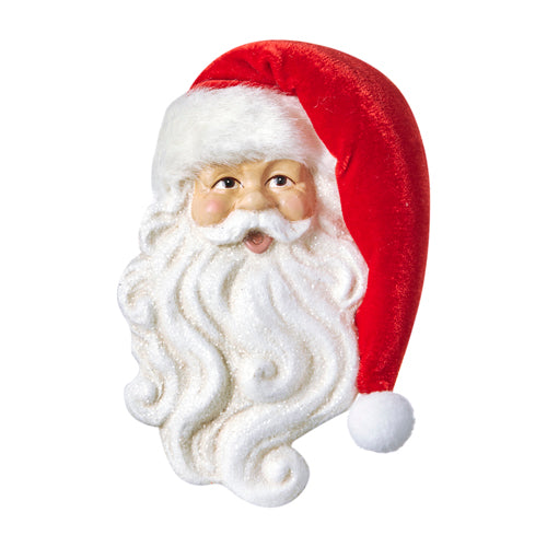 6" Santa Head Ornament