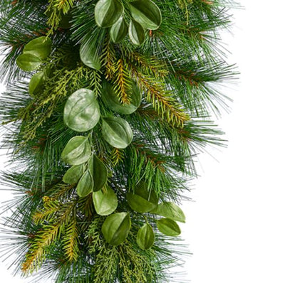 Eucalyptus/Pine Teardrop Swag