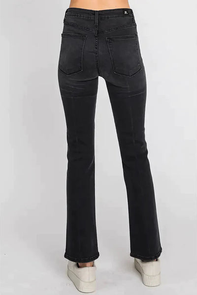Baby Flare Jeans in Black