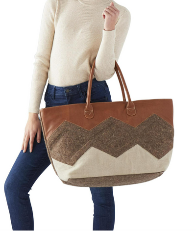 Chevron Large Tote
