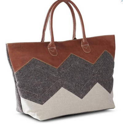 Chevron Large Tote