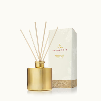 Frasier Fir Reed Diffuser, Petite Gold