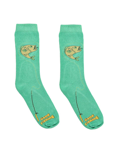 Fish 3D Crew Socks