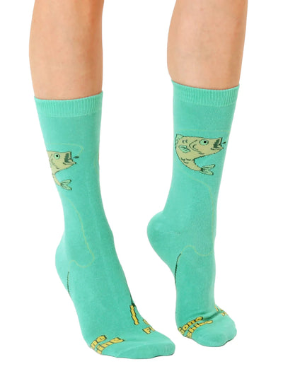 Fish 3D Crew Socks