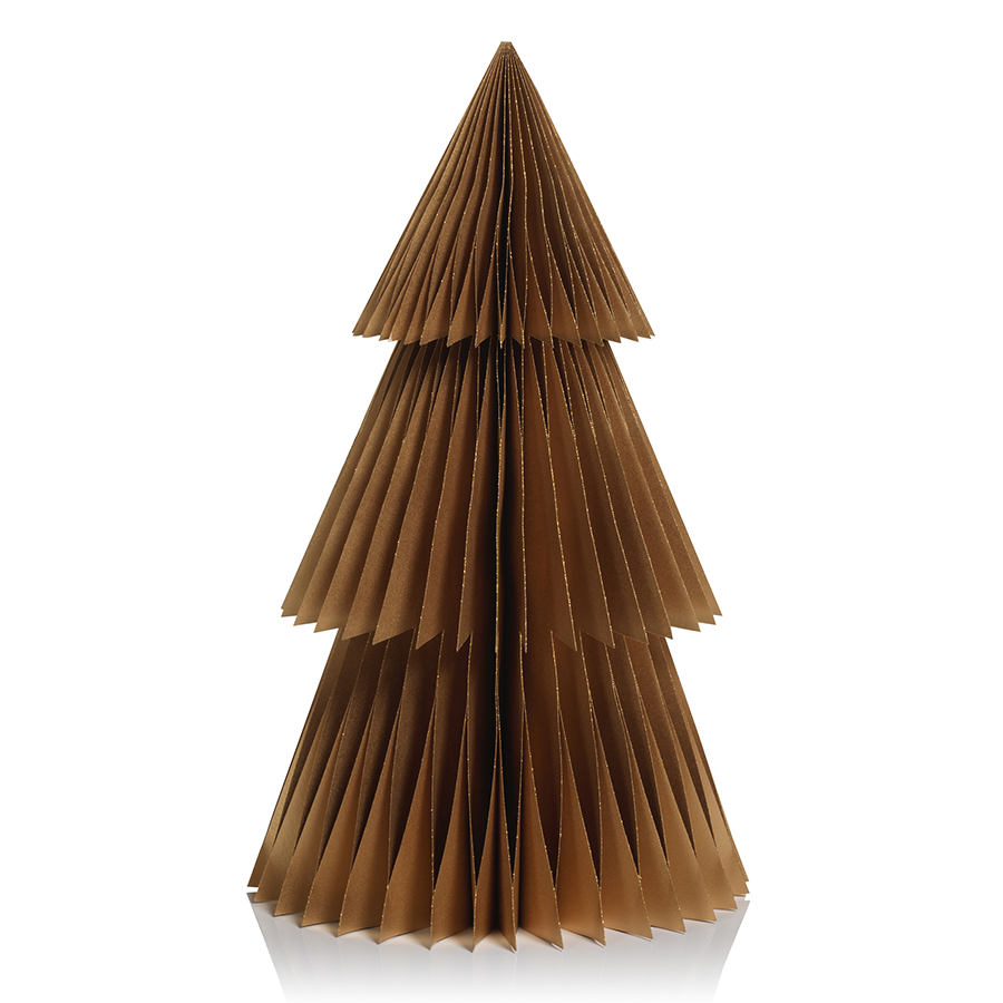 Wish Paper Deco Tree in Gold