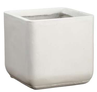 8"Hx8.5"Wx8.5"L Mgo Planter