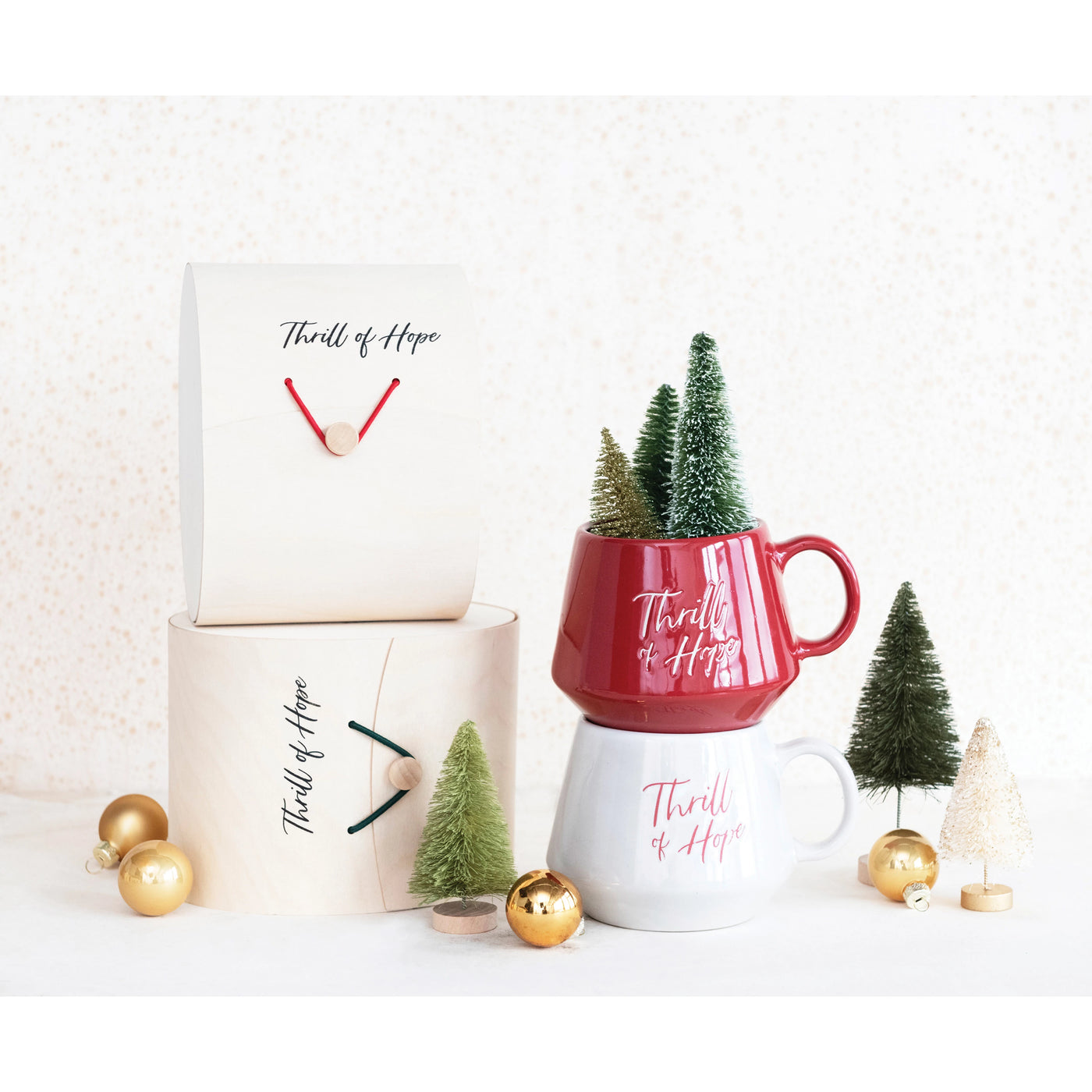 Thrill Of Hope Stoneware Mug and Box